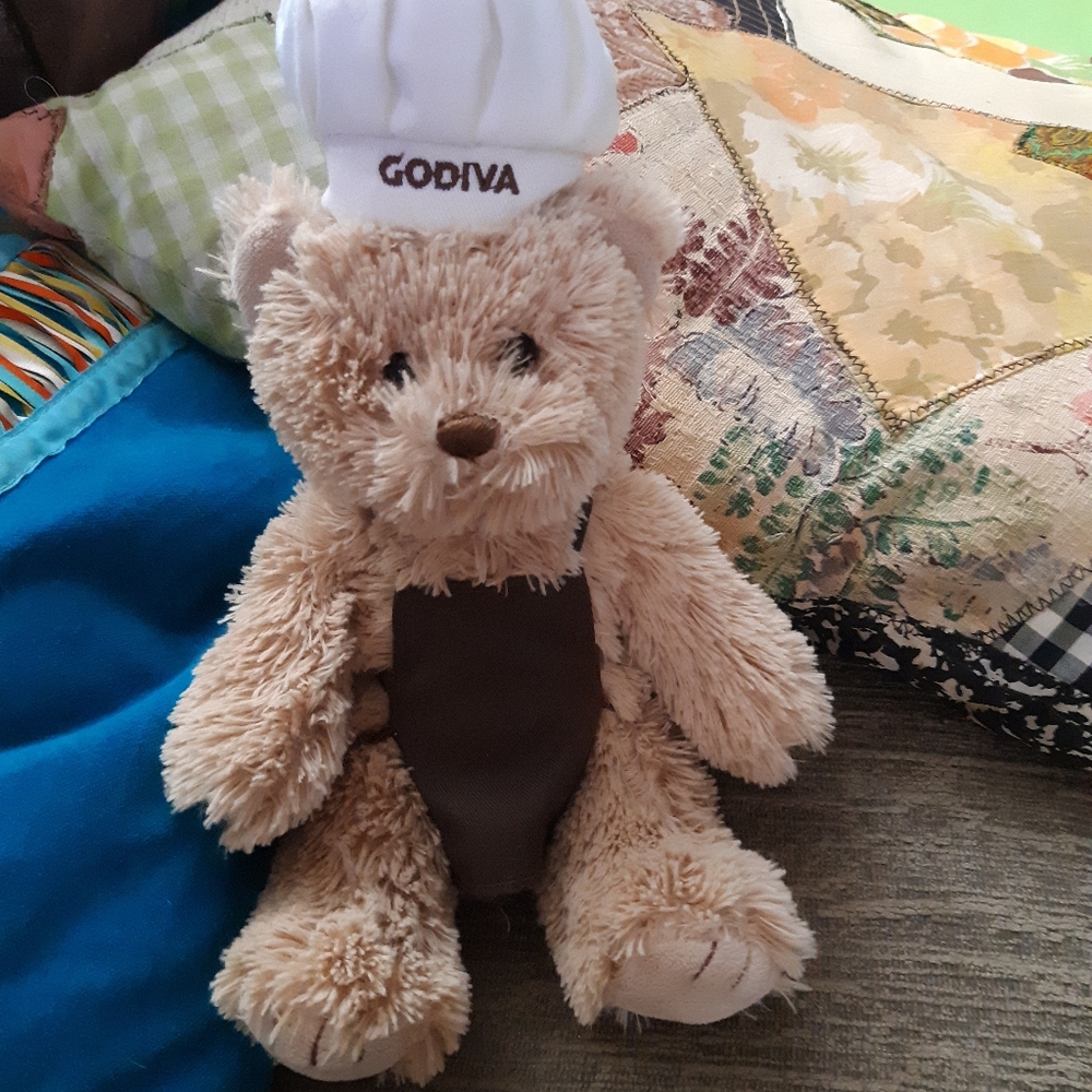 GODIVA CHOCOLATES Teddy Bear Stuffed Animal